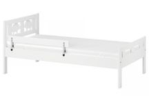 Łózko dziecięce IKEA KRITTER z materacem. GRATIS baldachim
