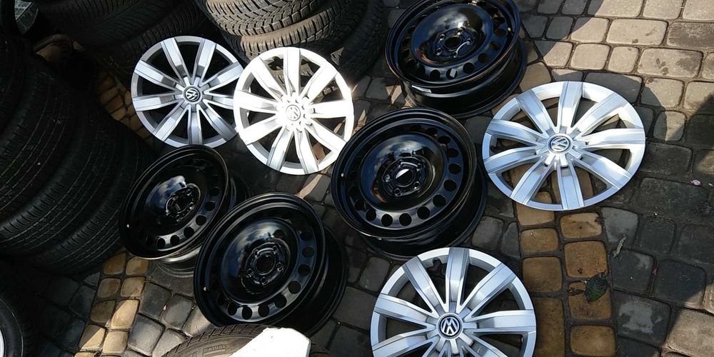Диски металеві 5х112 R17 VW PASSAT TIGUAN B8 ОРИГІНАЛ Golf