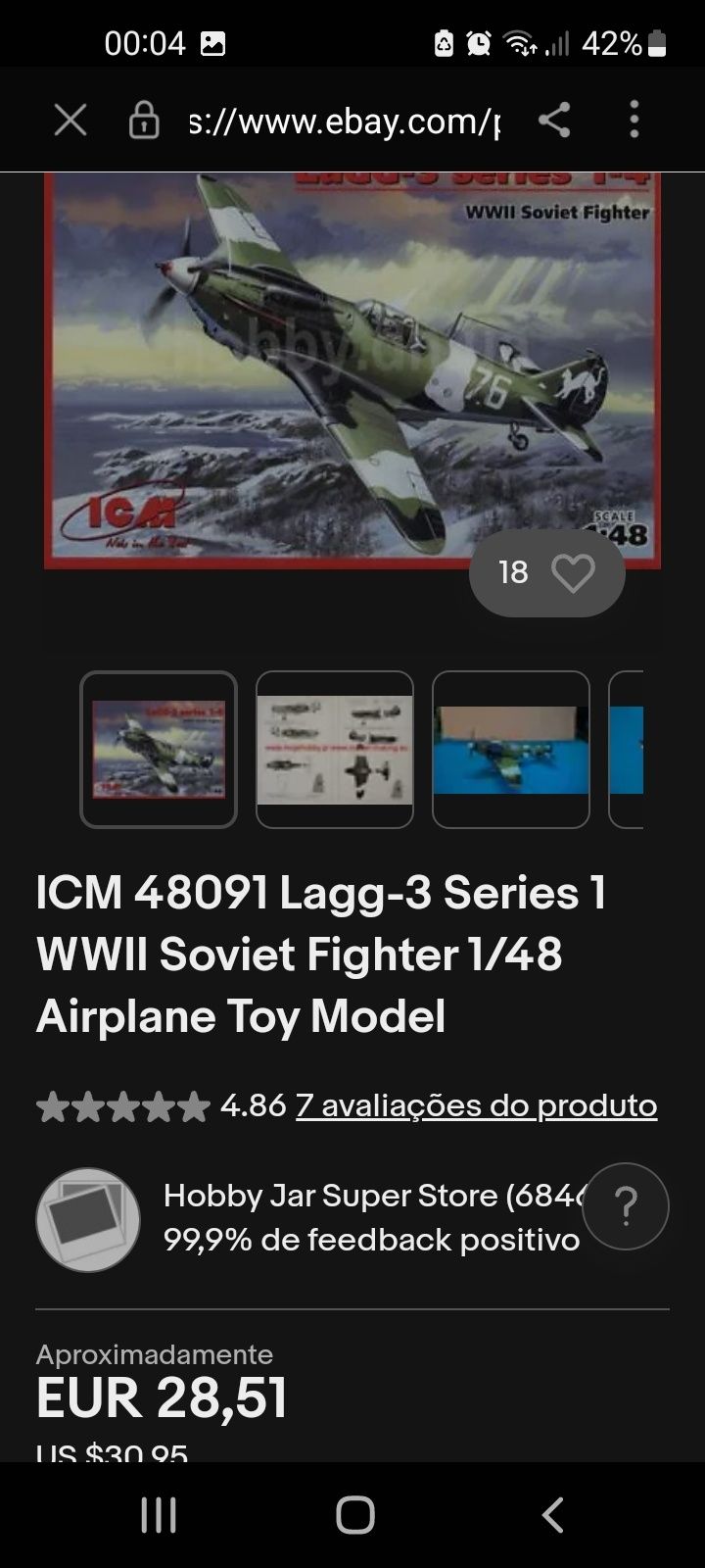 Caça Soviético LaGG-3