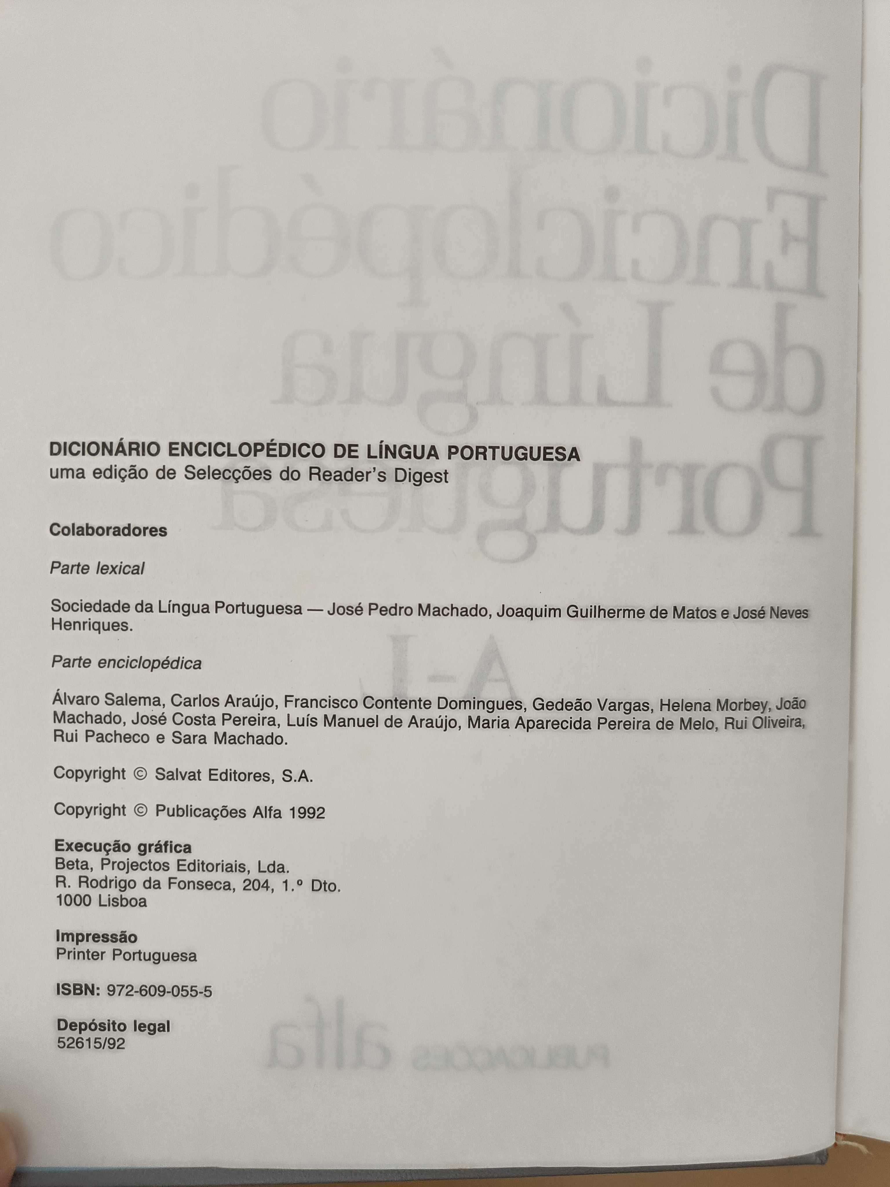 Enciclopédia Lingua Portuguesa (2 volumes)
