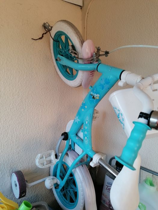 Bicicleta de criança frozen