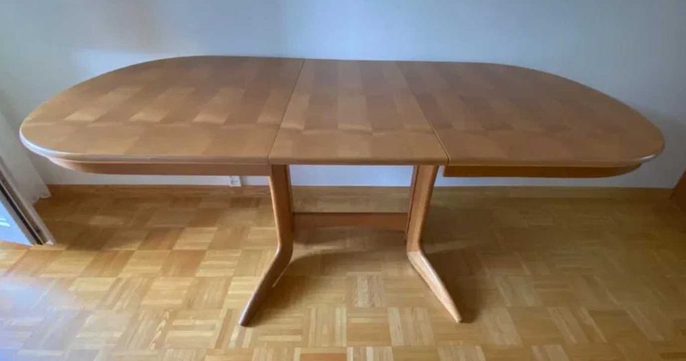 Rozkładany Stół Dębowy_Solidny i Elegancki!