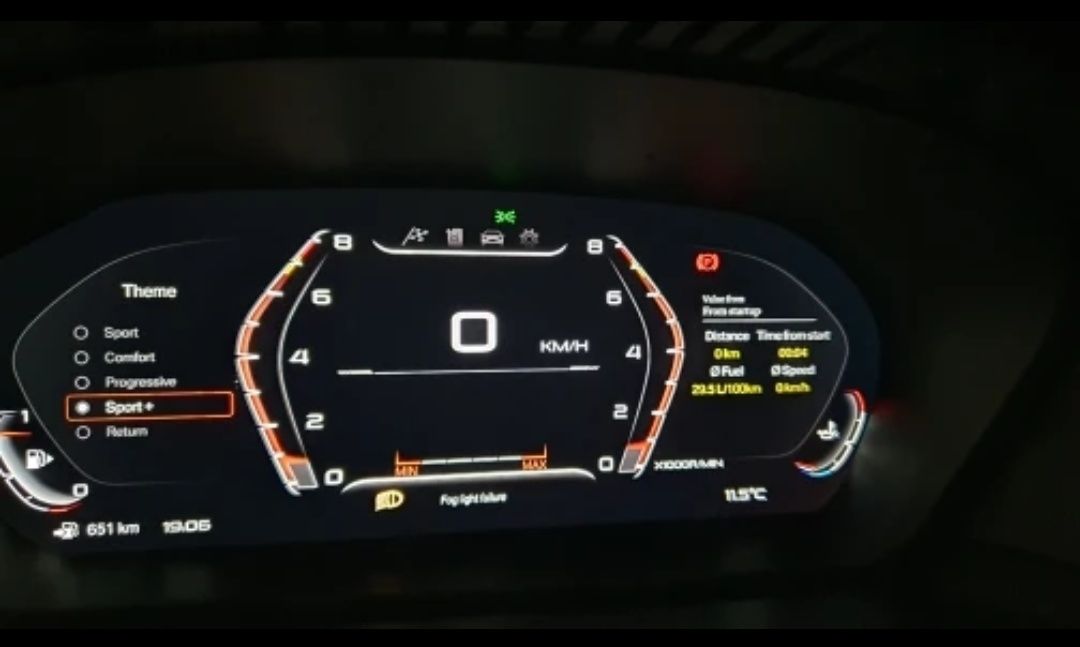 Cluster digital BMW E60 E61 E62 E63 (Novo)