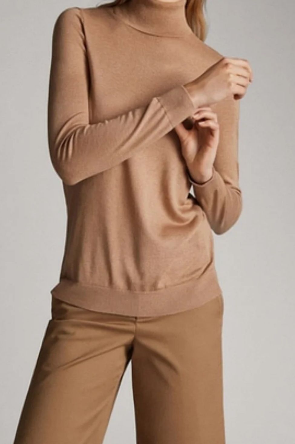 Massimo Dutti jedwabny golf