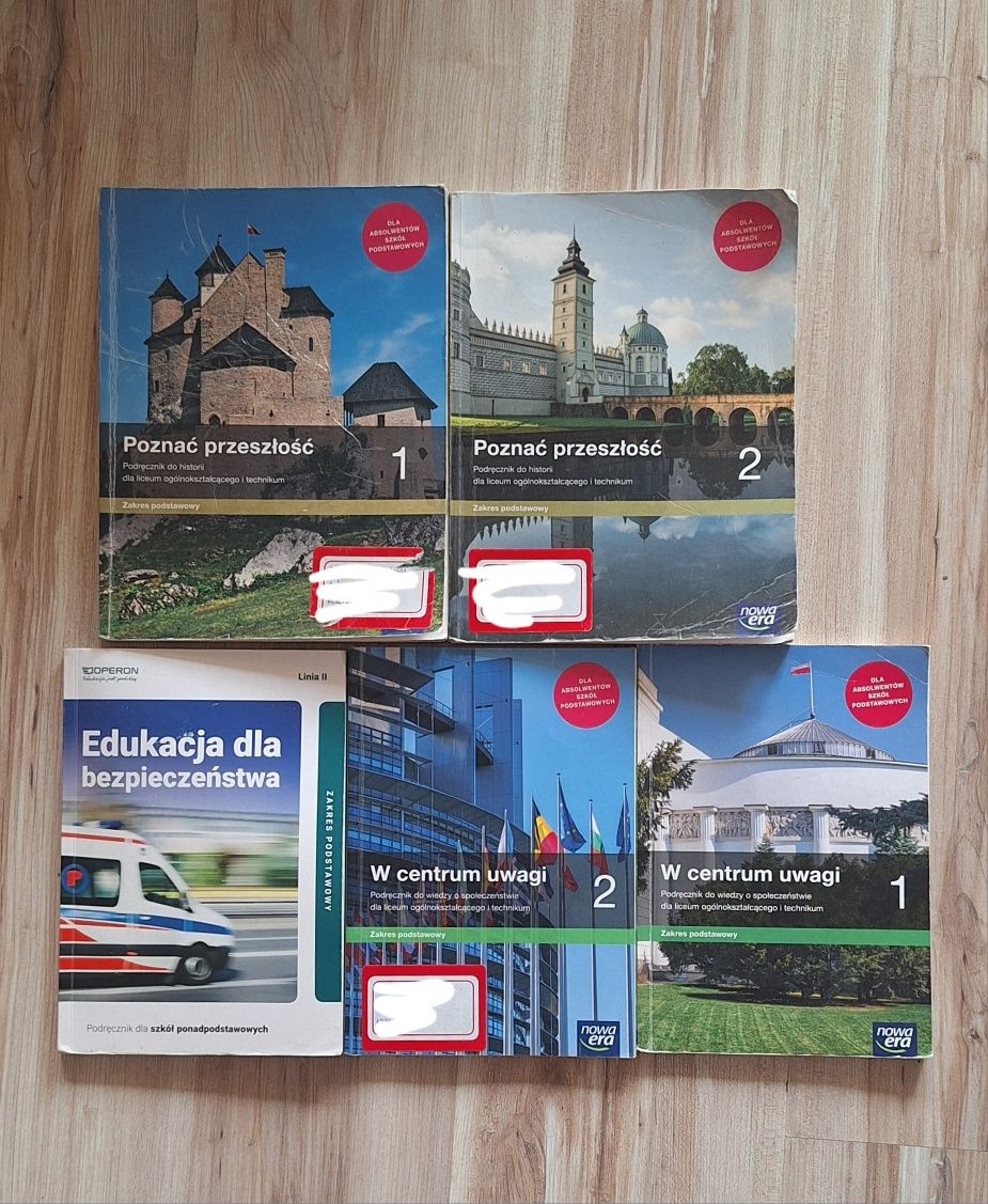 Podręczniki z historii, WOSu i EDB z Nowej Ery i Operonu
