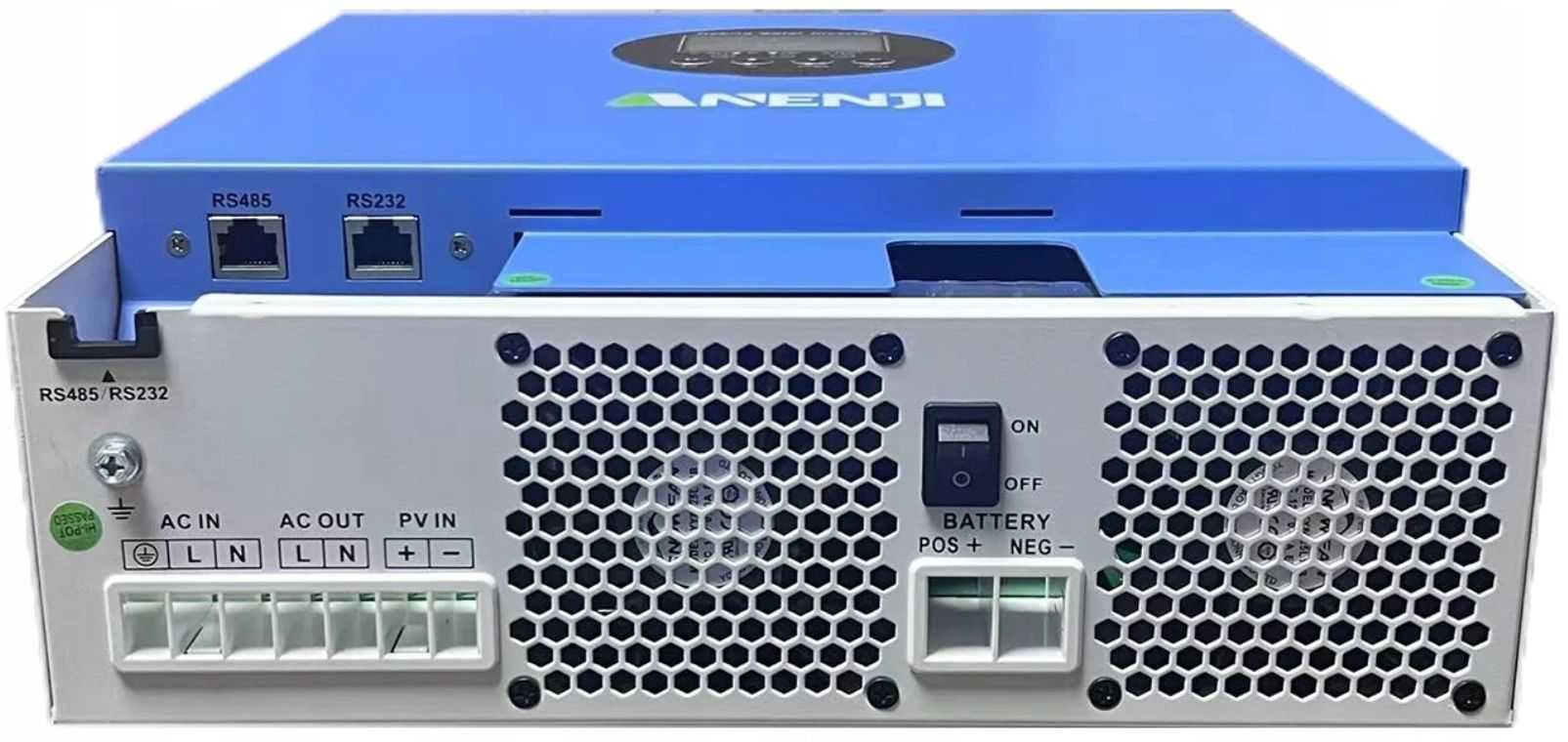Falownik Inwerter ANENJI 2KW 12V MPPT 60A - Czysta fala sinusoidalna