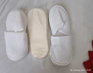 3 x kapcie hotelowe, nowe
