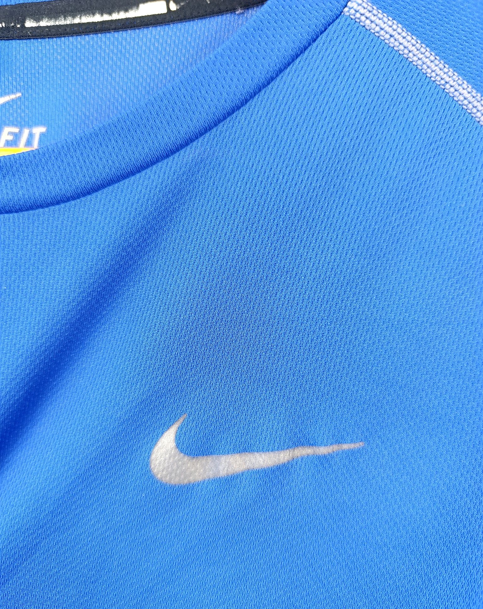 Nike męska cieńka bluzka sportowa koszulka t-shirt z długim rękawem dr