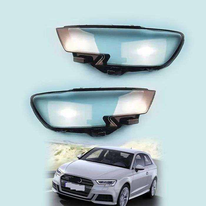 Vidro capa lente farol ótica audi A3 8V S3 2016 ate 2020