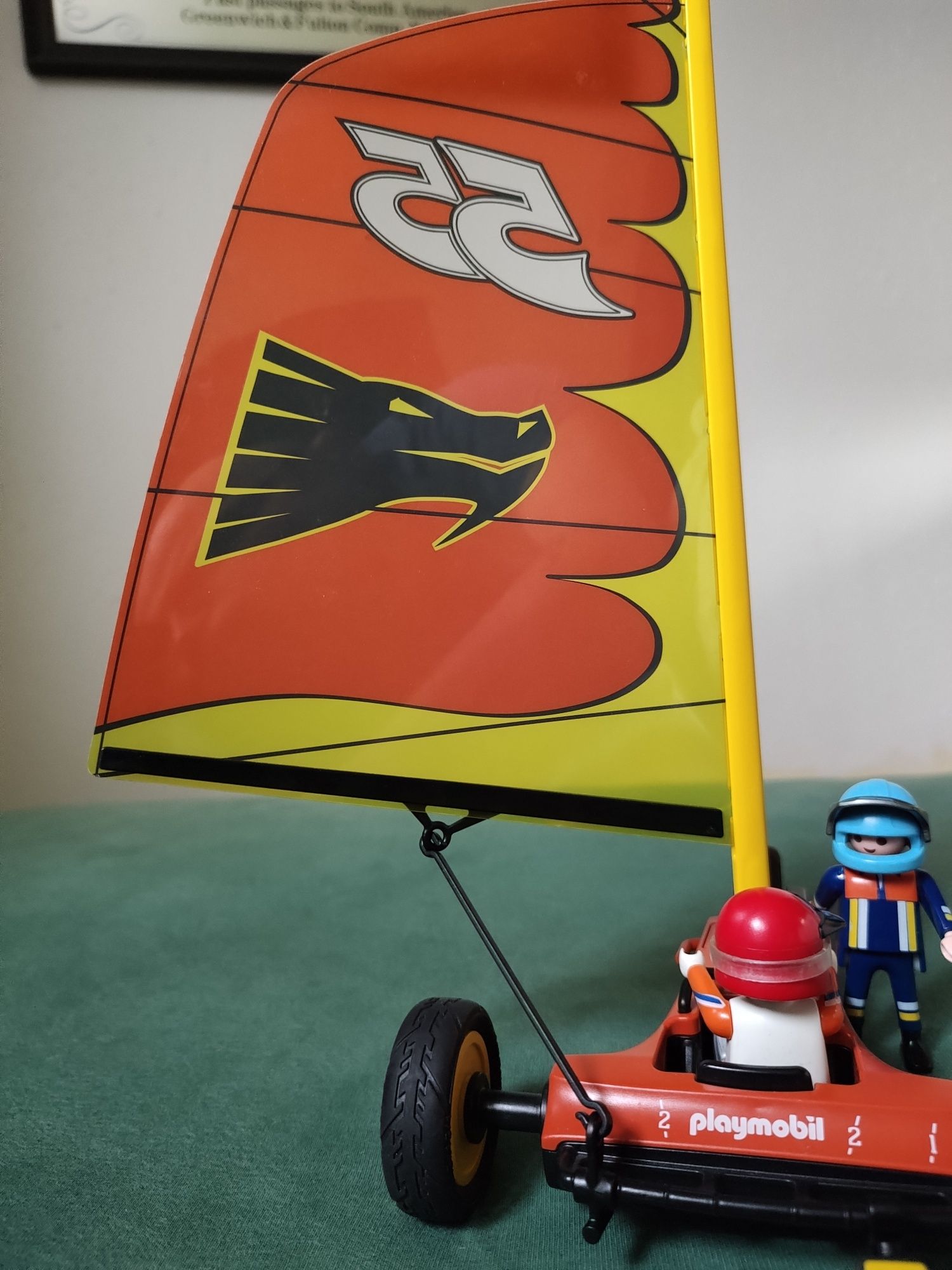 Playmobil żaglowóz