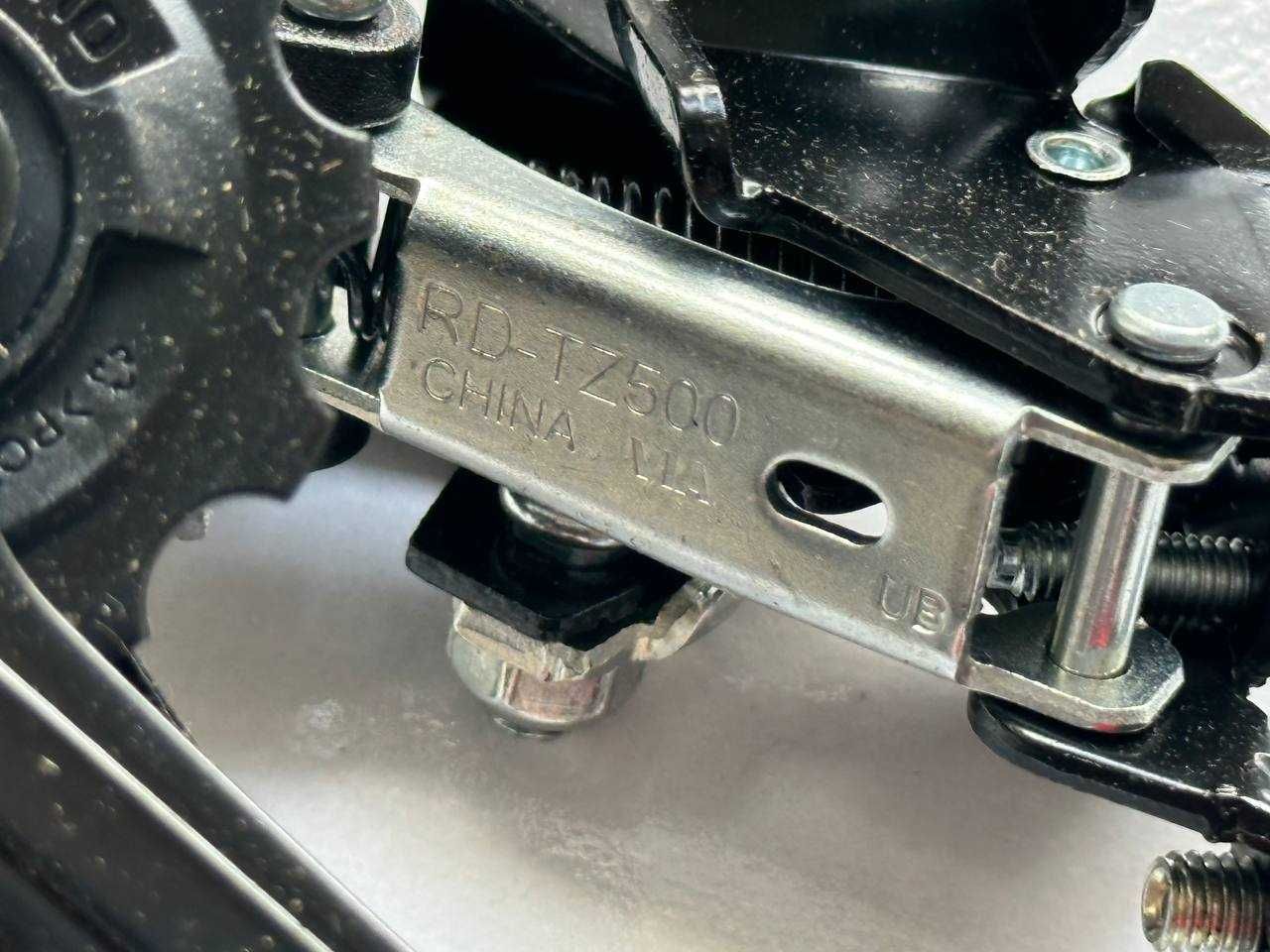Задний переключатель перемикач Shimano TZ500 під болт 6-7 скоростей
