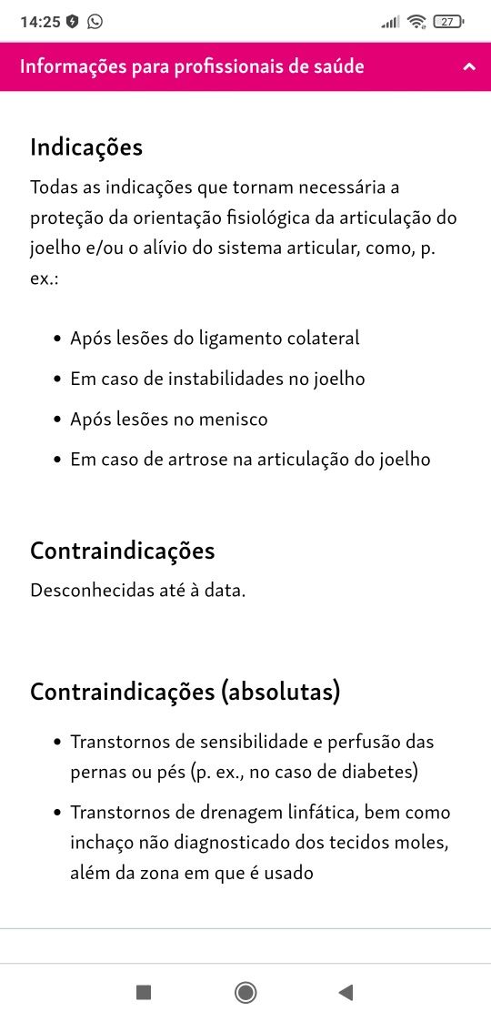 Joalheira Stabimed® ortótese com limitação / flexão de extensão
O