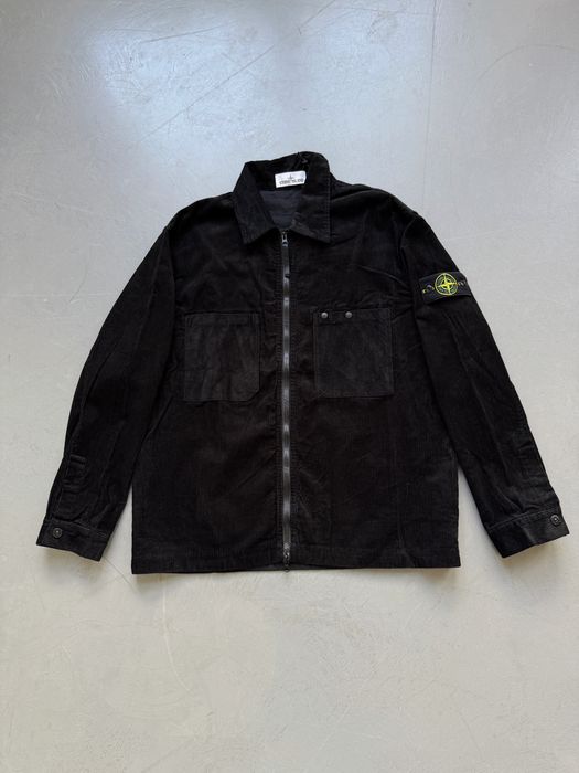 БЕЗ ПЕРЕДПЛАТИ: Рубашка-овершот stone island