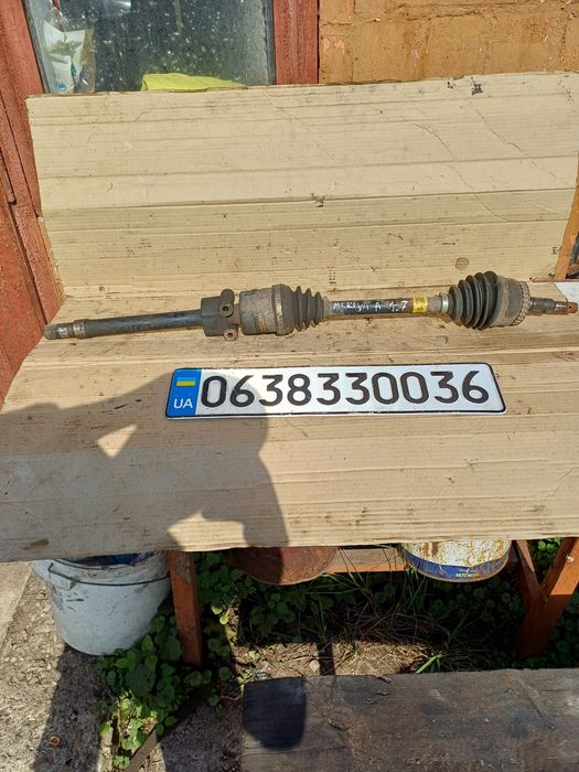 Opel Meriva A 1.7 CDTI полуось шрус кула проміжний вал природні трошиб