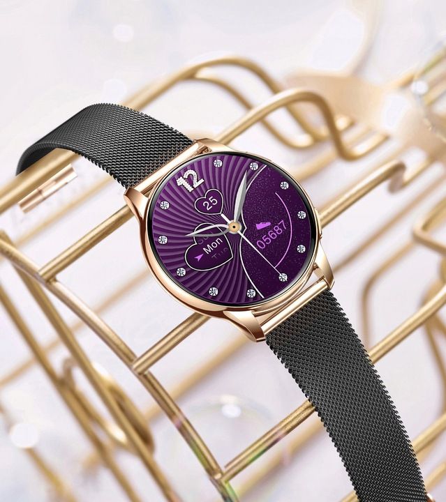 Zegarek Smartwatch Damski Ekg Glukoza Hrv Bmi Amoled Ciśnieniomierz Ro