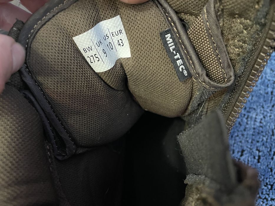 Берці Mil-tec tactical boots brown