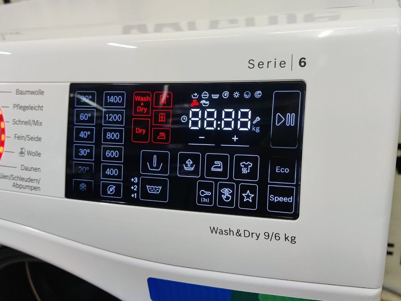 Стирально-сушильная машина BOSCH™ Serie6 Wash&Dry. 9/6kg.Идеал. 2019г.