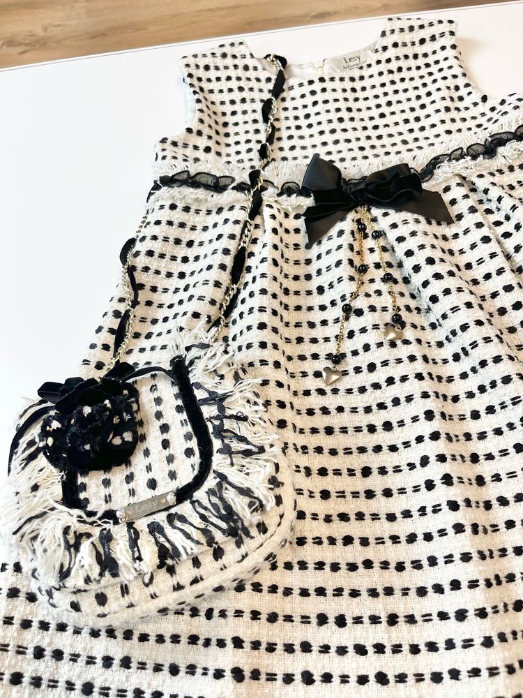 Невероятной красоты платье и сумка Lesy 10л Оригинал monnalisa