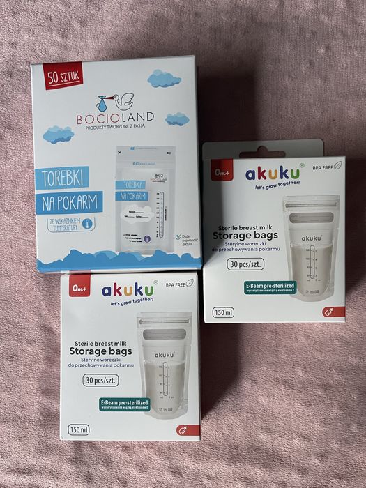 Woreczki na pokarm