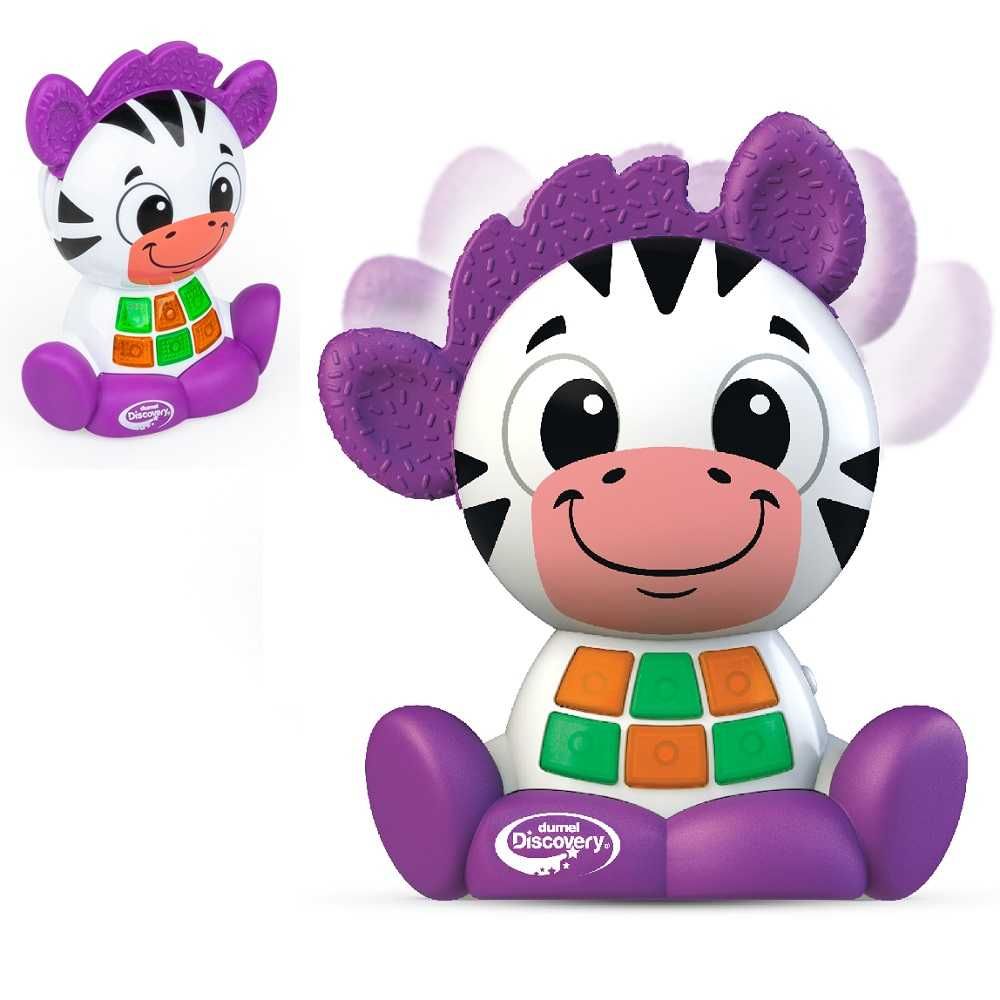 Dumel Discovery Interaktywny zwierzak Bystra Zebra DD50119