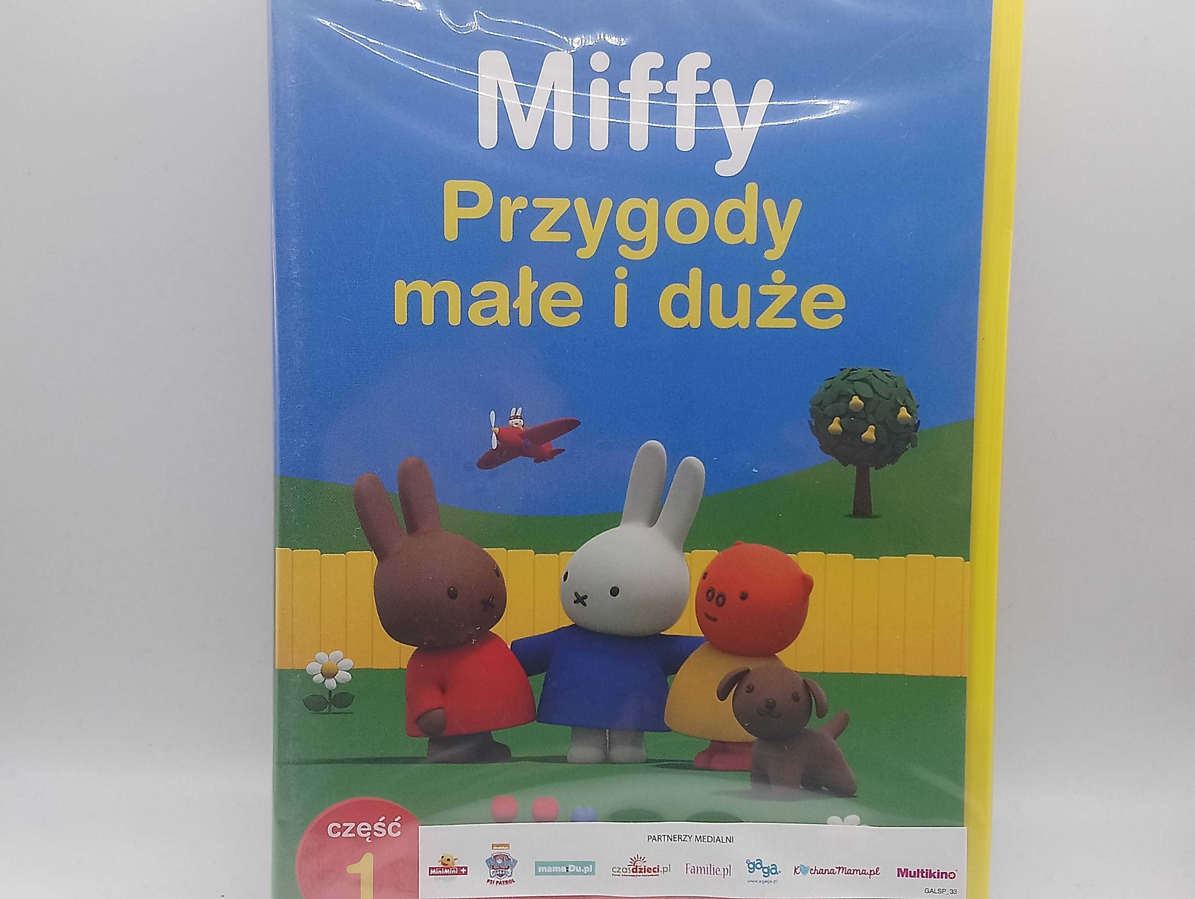 DVD film PL Lektor Miffy przygody małe i duże