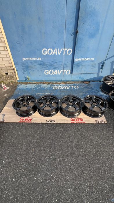 Goauto диски Kia Hynday 5/114,3 r16 et45 6,5j dia67,1 в чорному глянці