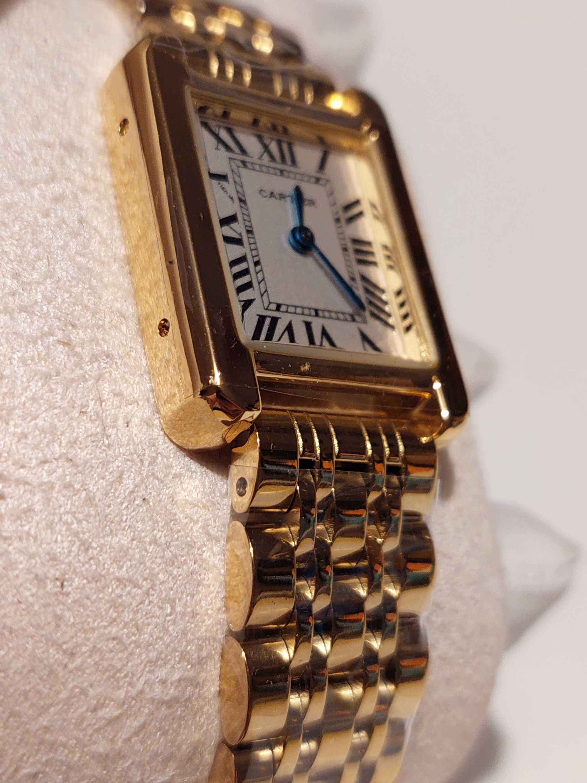 Zegarek damski Cartier Tank złoty