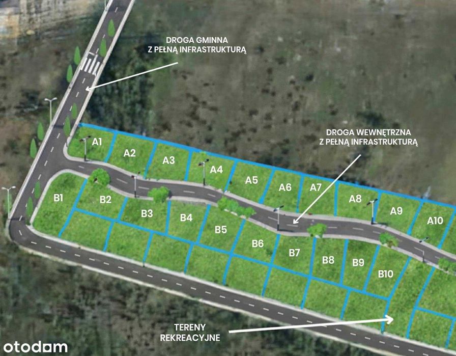 Działka budowlana 745 m² blisko lasu. Promocja !