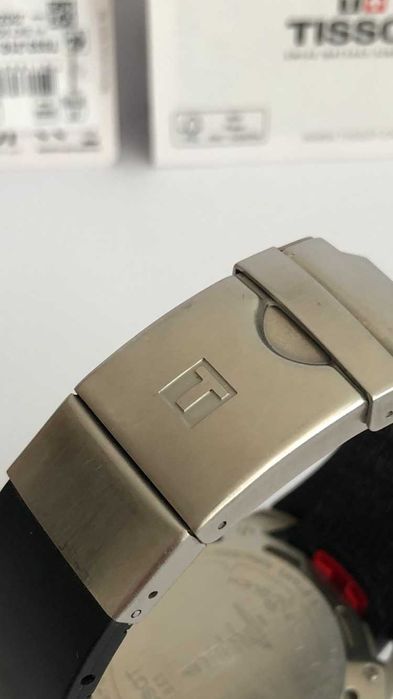 Tissot Sailing Touch, sportowy zegarek 45 mm, nowa bateria, full set