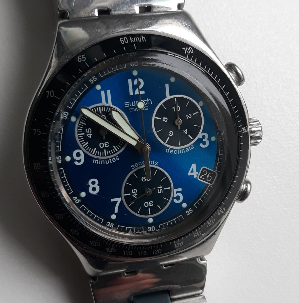 Swatch Irony Chronograph Boxengasse  2001r