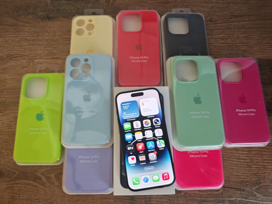 iPhone 14 Pro 6.1" 128GB Preto Bom estadoAceito Retomas