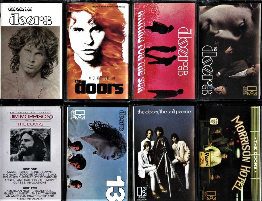 Фірмові касети The Doors, Joe Cocker, Fleetwood Mac, Dire Straits