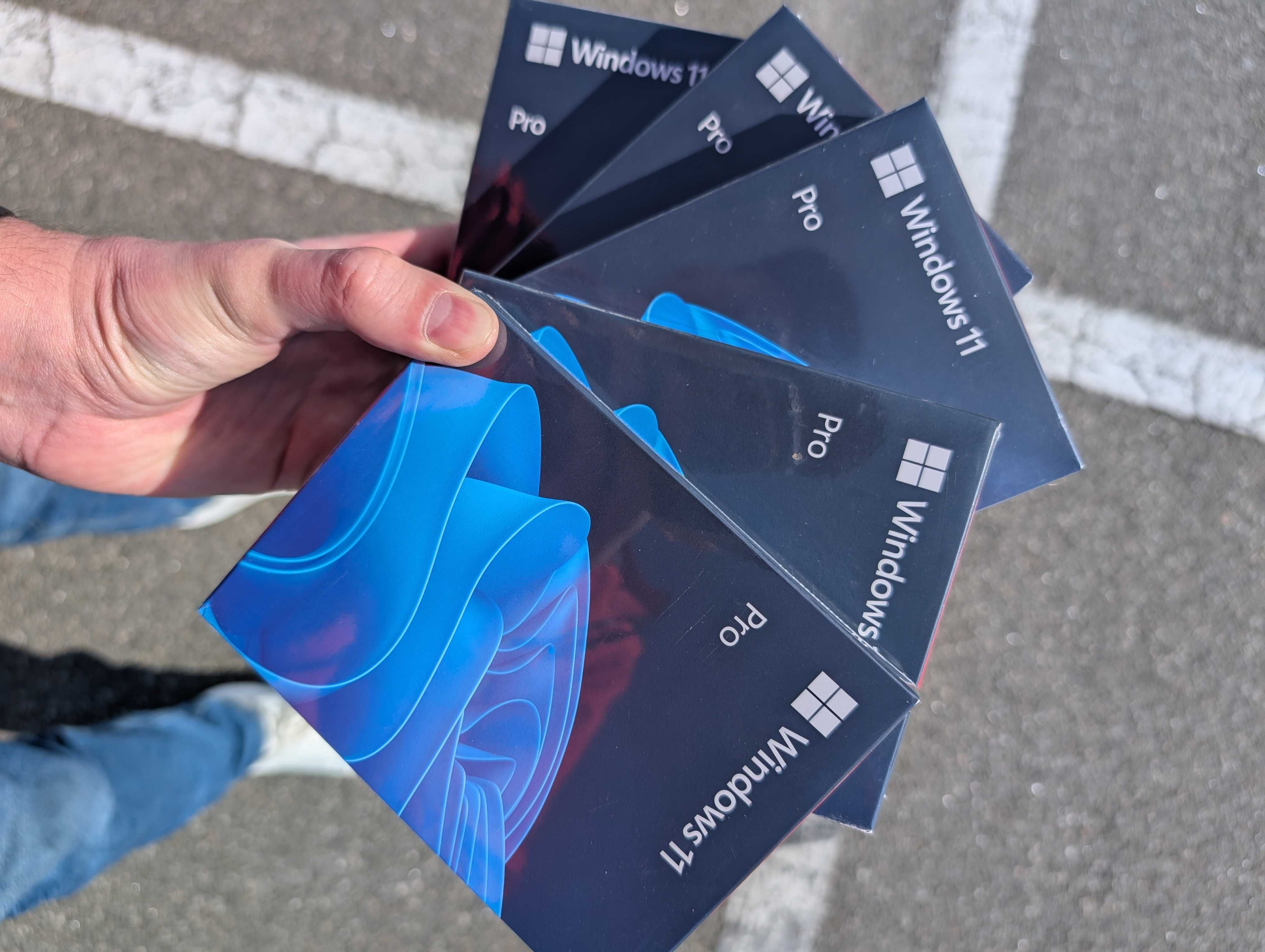 Боксова Windows 11 Pro BOX Лицензия Коробка Виндовс 11 Про Віндовс USB