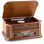 Wieża stereo w stylu retro