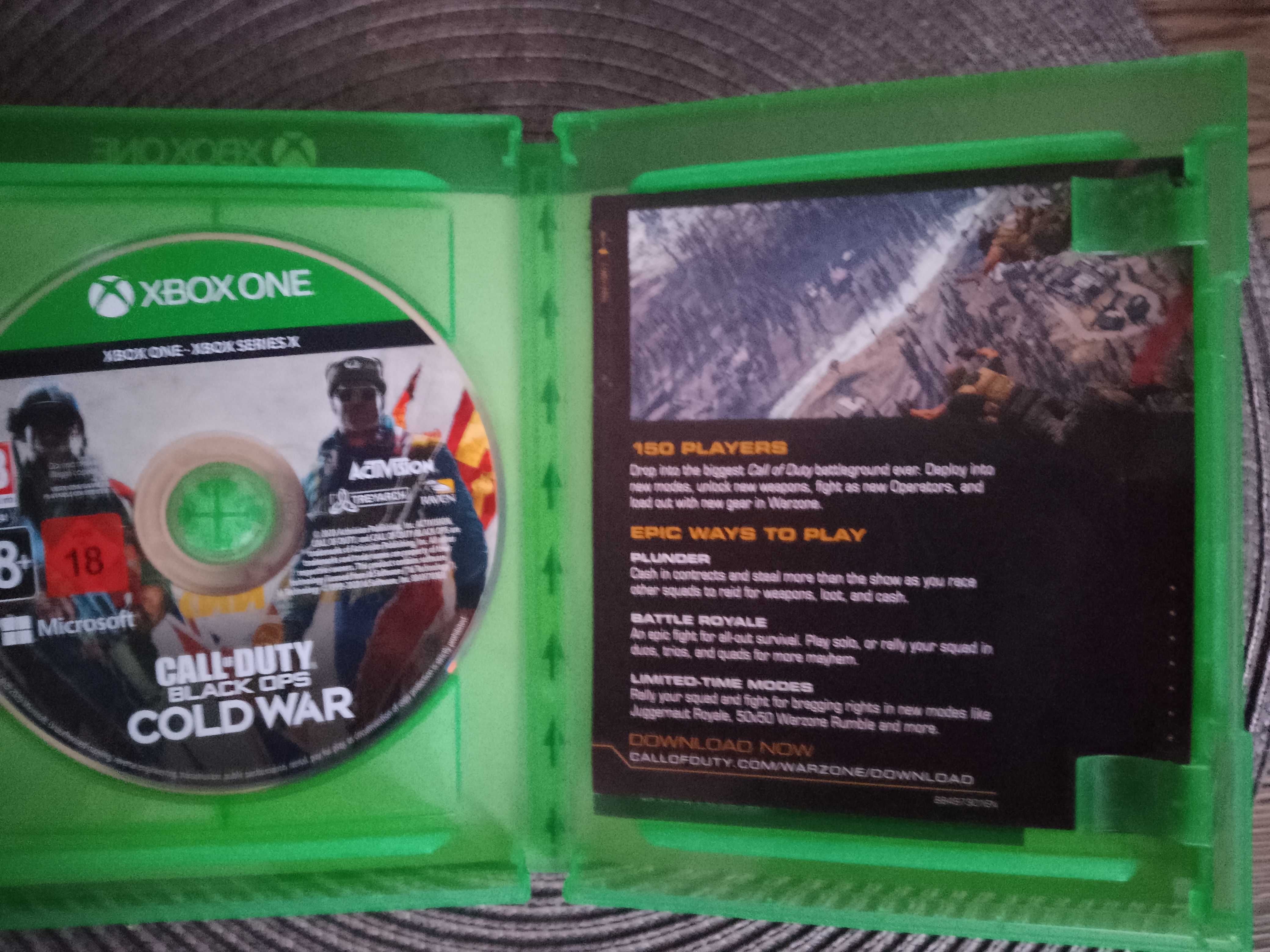 Xbox One-Call of Duty:Black Ops Cold War.