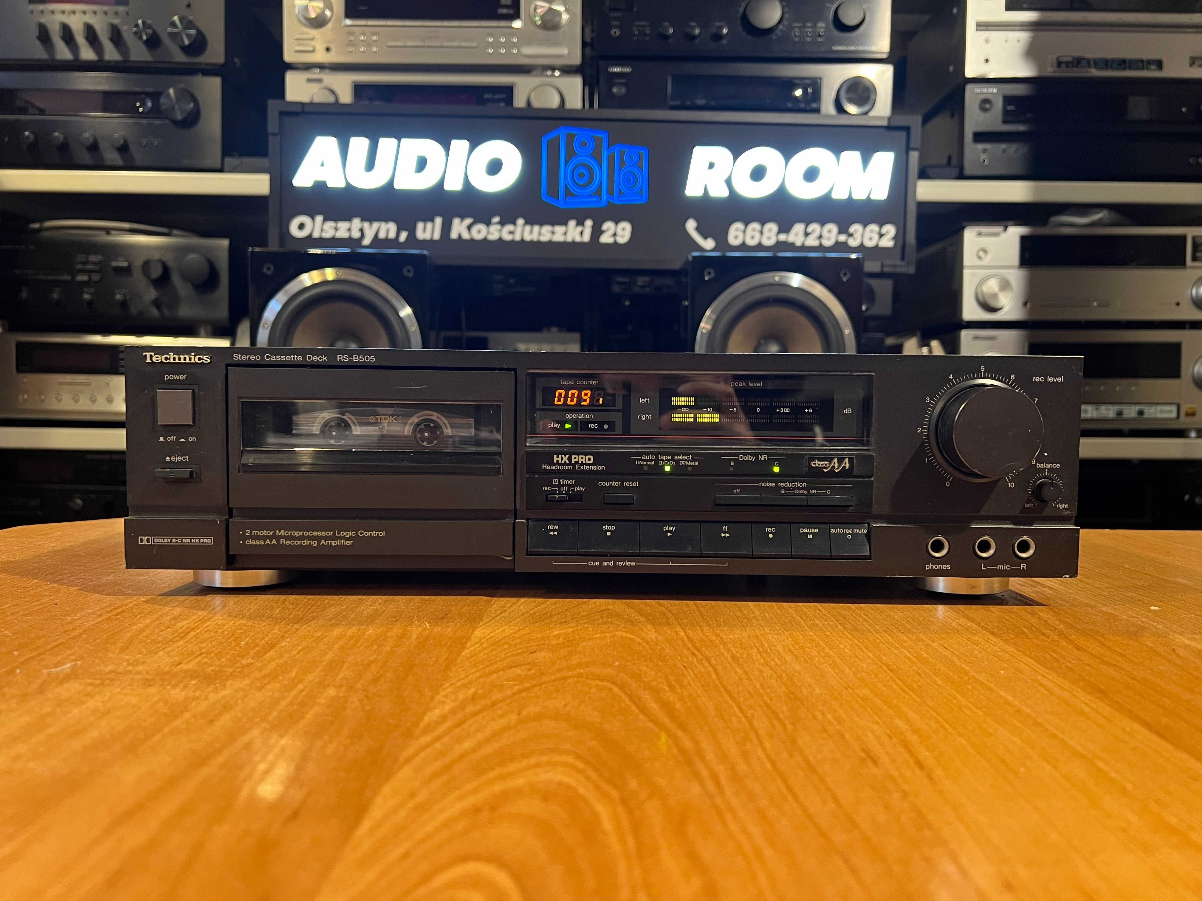 Magnetofon Technics RS-B505 Audio Room