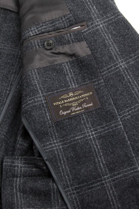 ALEXANDER SACHS чоловічий картатий вовняний піджак. Оригінал. (46)