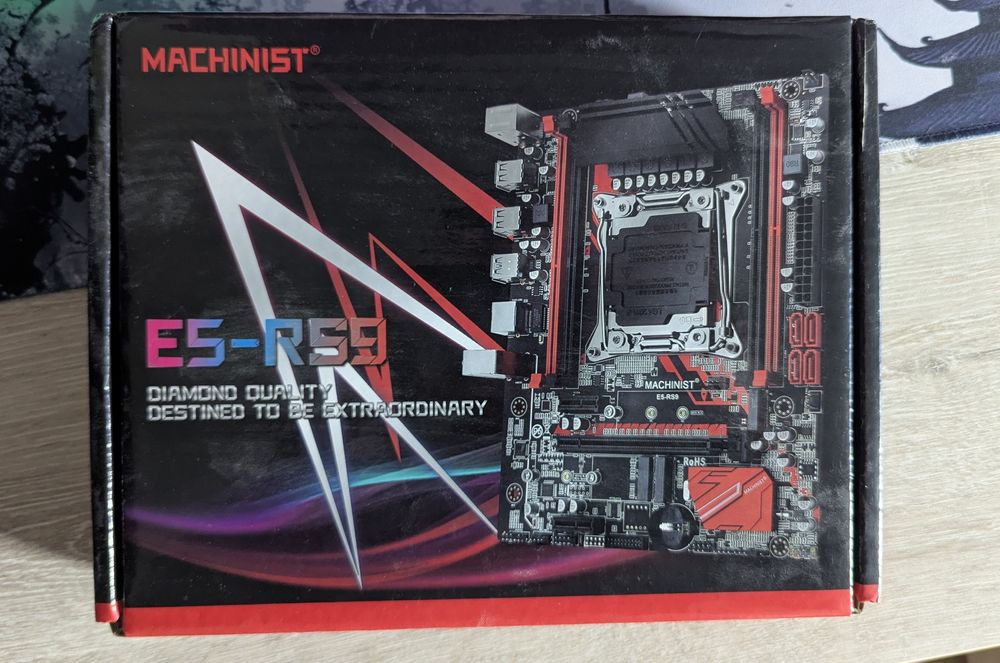 Комплектe5 2650 12\24потоки, 32gb ddr4 2400mhz, X99-rs9