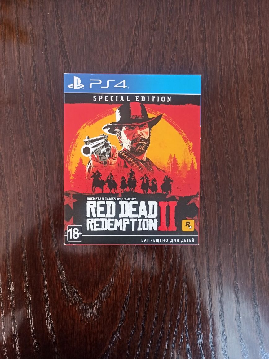 Red dead redemption 2 special edition PS4 rdr2 рдр2  пс4