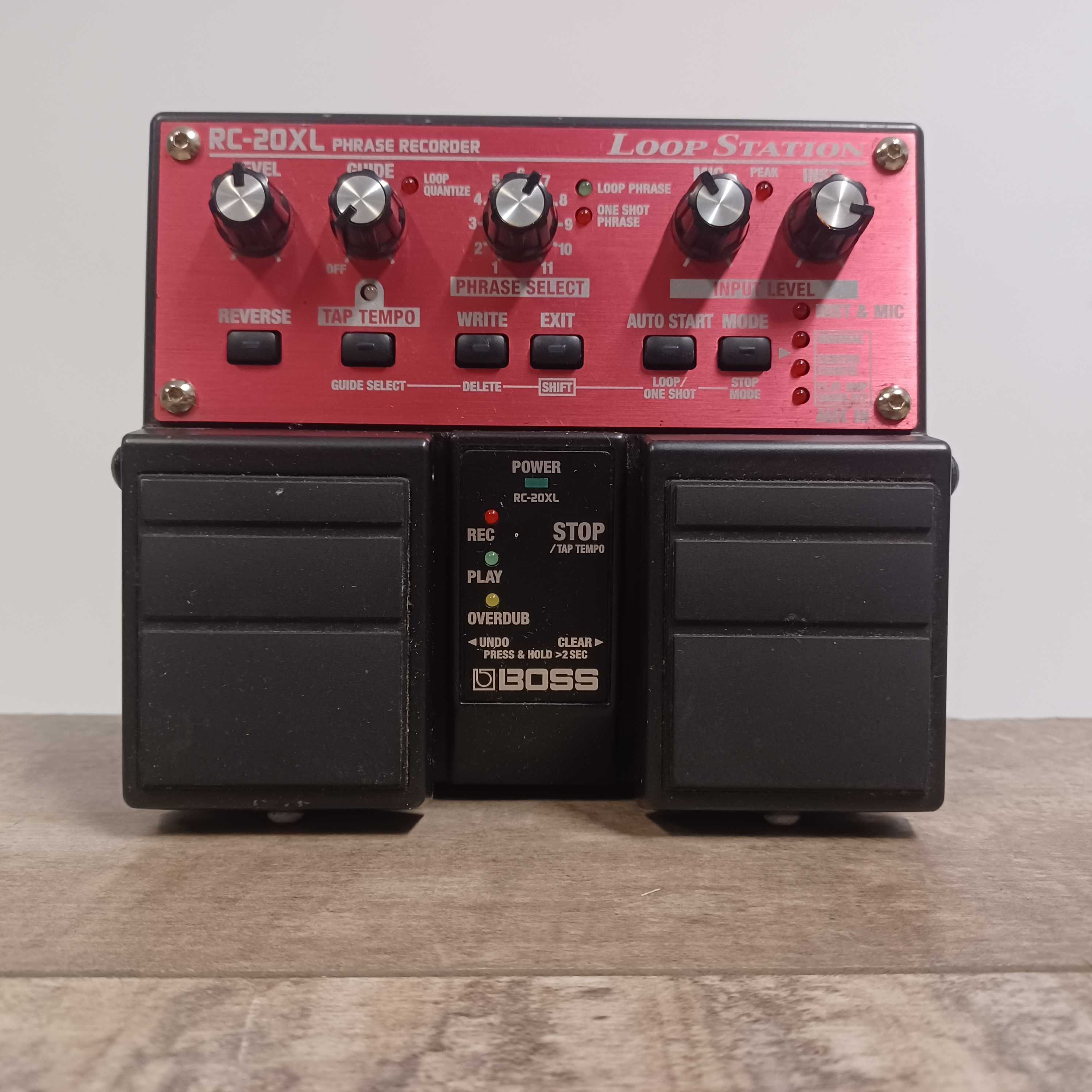 Boss RC-20XL looper gitarowy zamiana