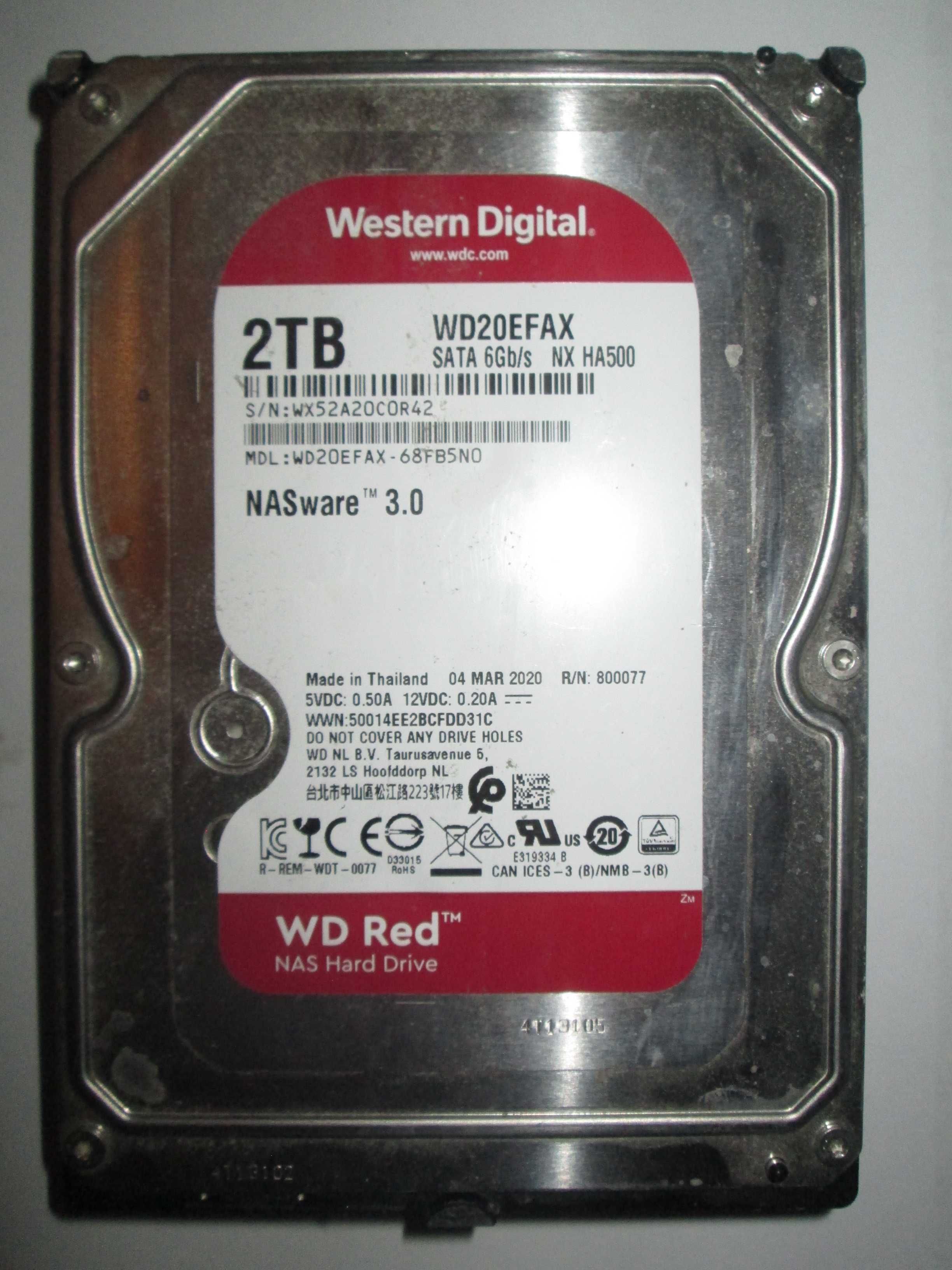 Жорсткий диск Western Digital Red 2Tb