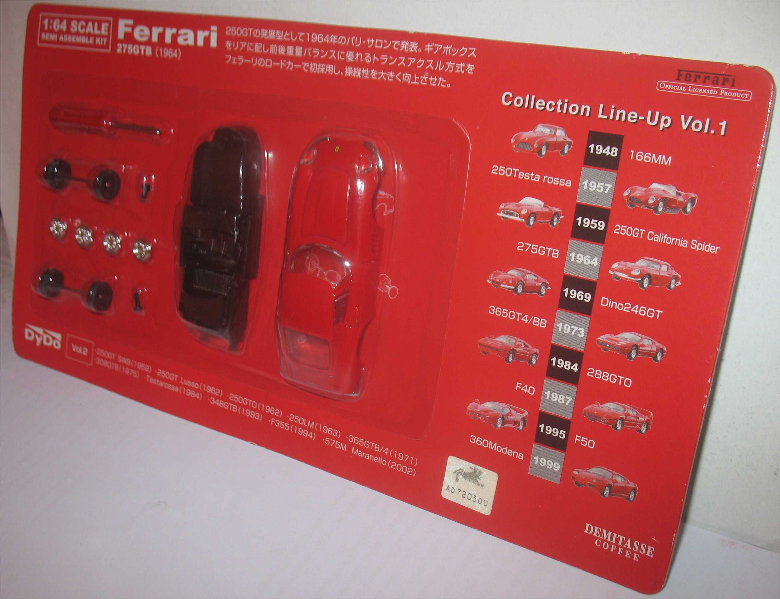 Dydo/Kyosho - Ferrari 275 GTB - 1964 (1/64)