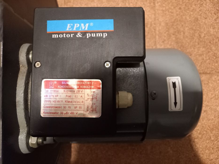 Wentylator bębnowy TYWENT WB-25B EPM motor&pump YY8024+układ kpl. nowy