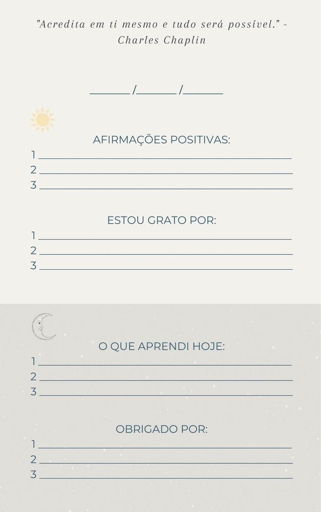 Diário da gratidão