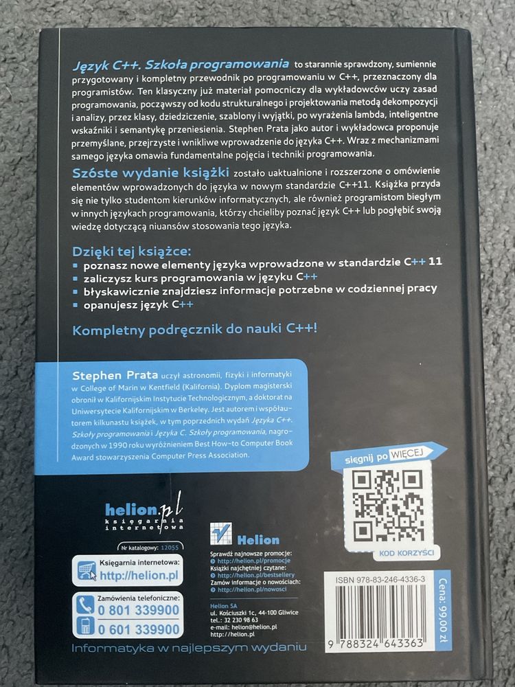 Język C++ Szkoła programowania wydanie VI