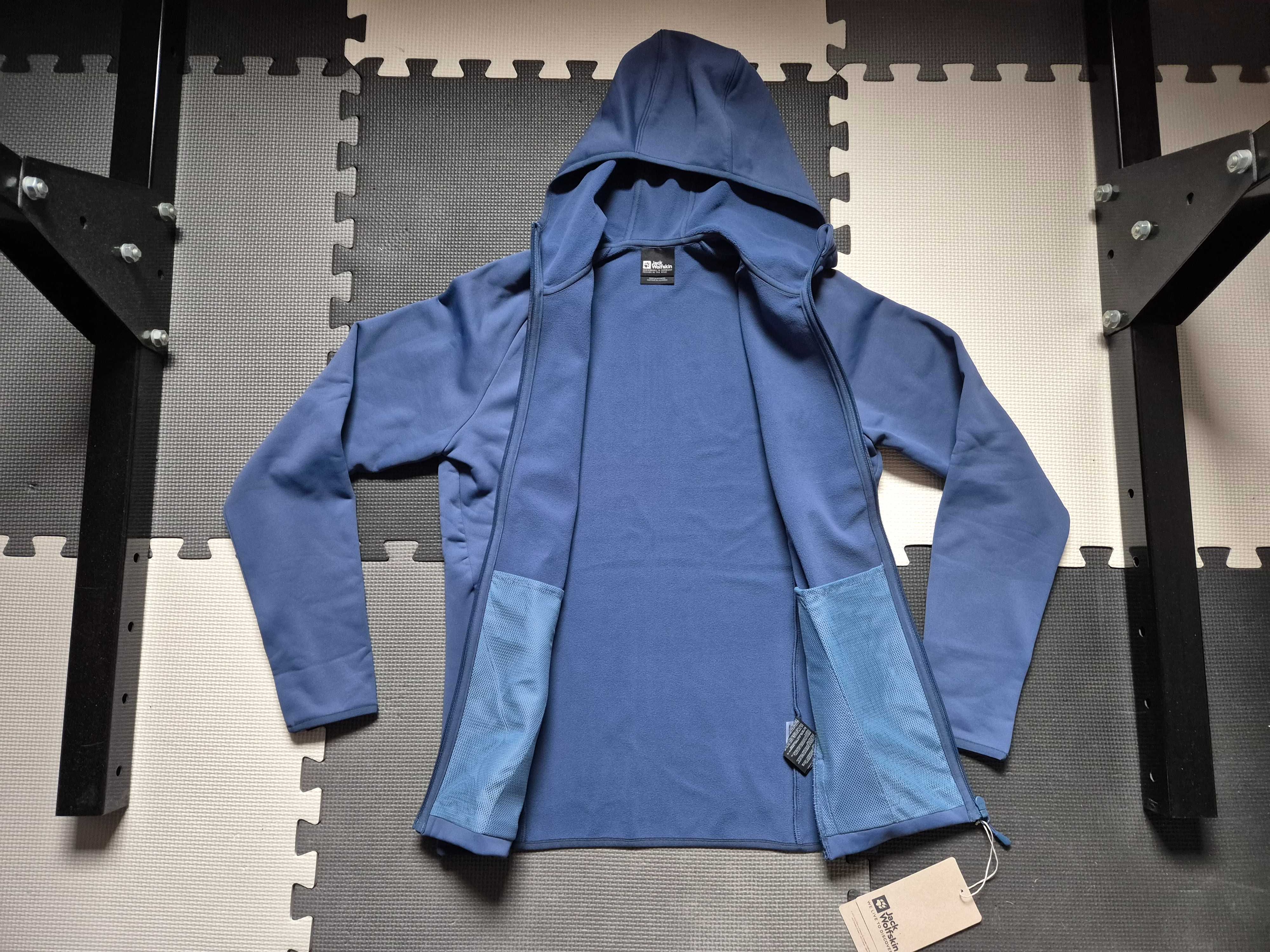 Nowa męska bluza turystyczna górska polarowa polar Jack Wolfskin M