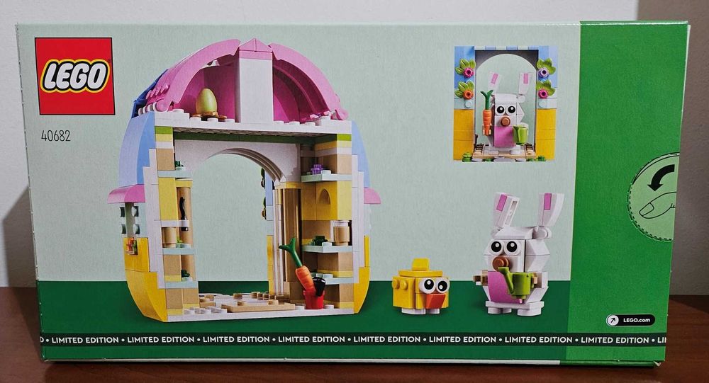 Prenda Páscoa LEGO 40682 Casa com Jardim de Primavera Edição Limitada!
