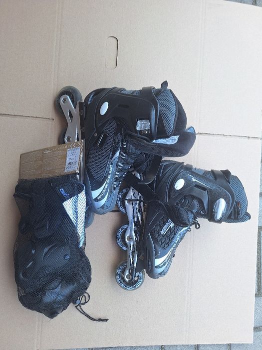 Rolki męskie 43 - 46 + ochraniacze