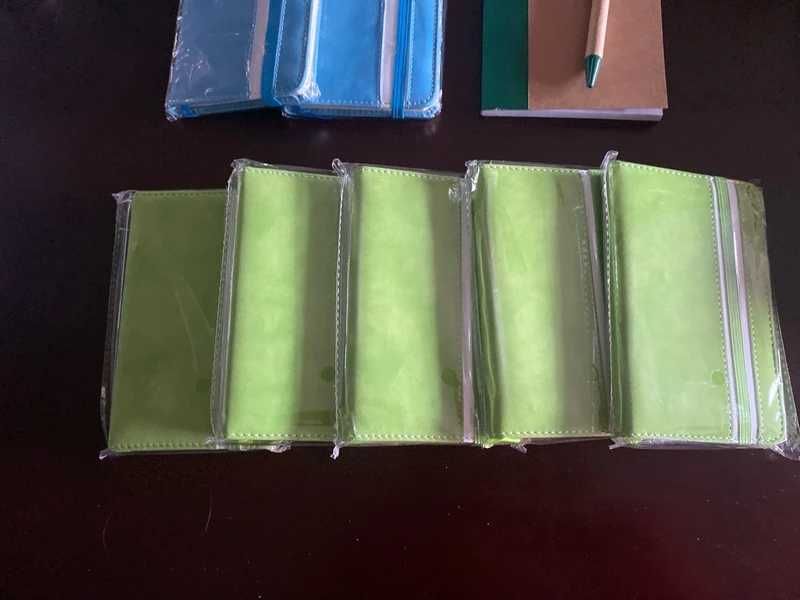 8 blocos A5. Novos embalados.