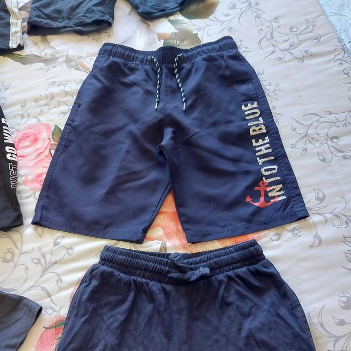 Conjunto 6 peças Canções Calções/ t-shirt